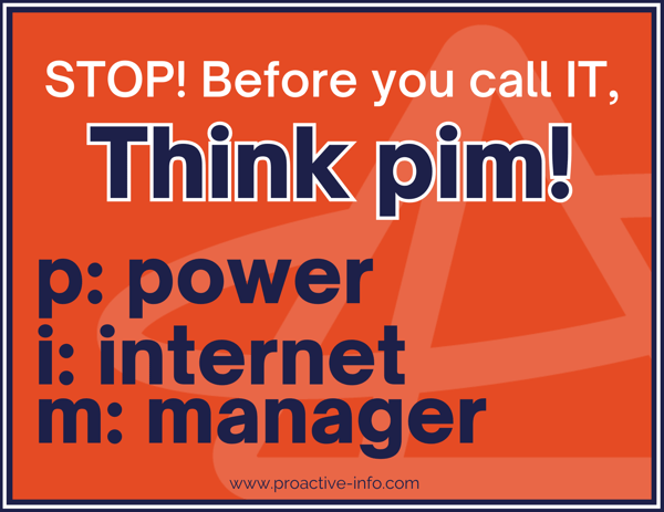STOP! Before you call IT, (1)