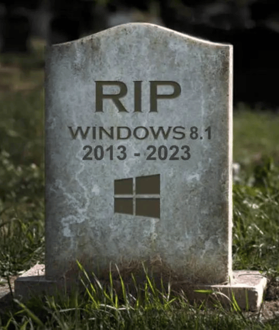 rip windows 8.1